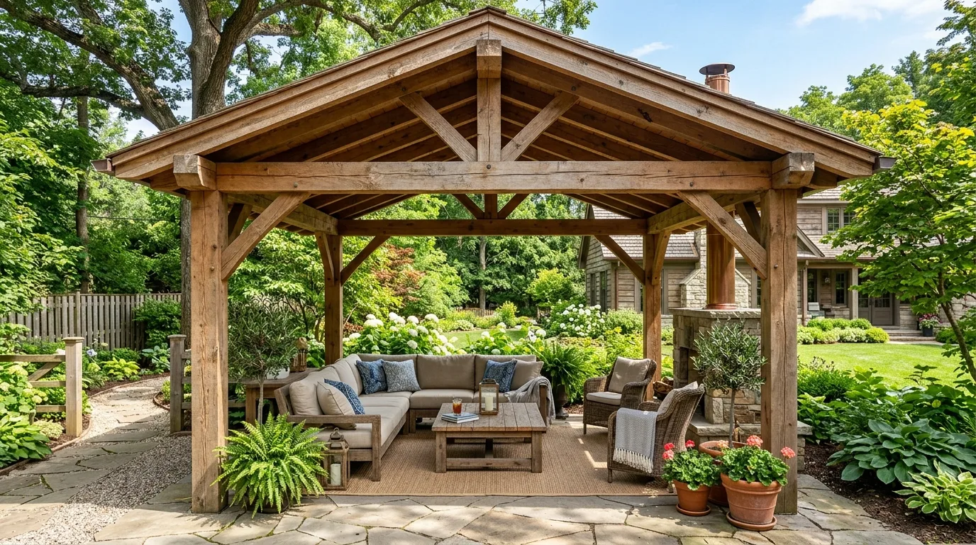 8 Outdoor Pavilion Ideas for Backyard Luxury